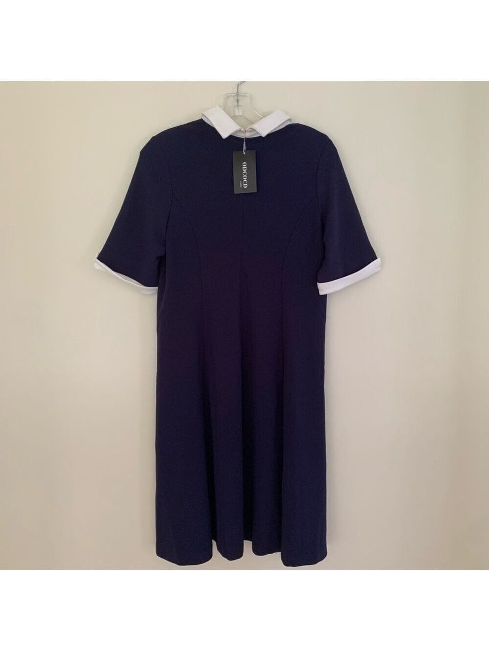 ODCOCD Navy Blue with White Collar and Cuffs - Picture 9 of 12